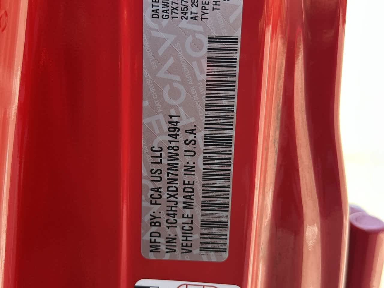 2021 Jeep Wrangler Unlimited Sport S
