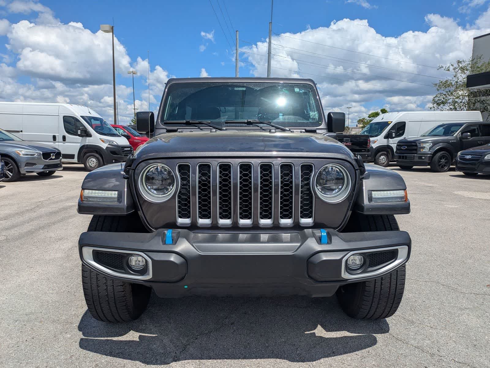 Used 2023 Jeep Wrangler 4xe Sahara 4XE with VIN 1C4JJXP63PW599617 for sale in Sanford, FL