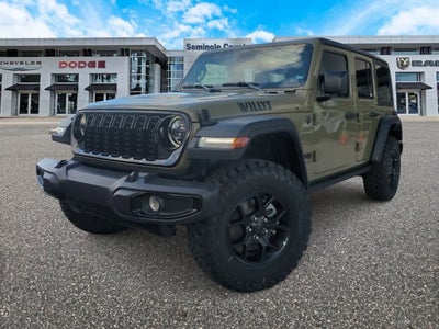 2025 Jeep Wrangler WRANGLER 4-DOOR WILLYS