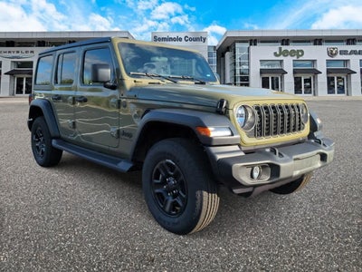 2025 Jeep Wrangler WRANGLER 4-DOOR SPORT