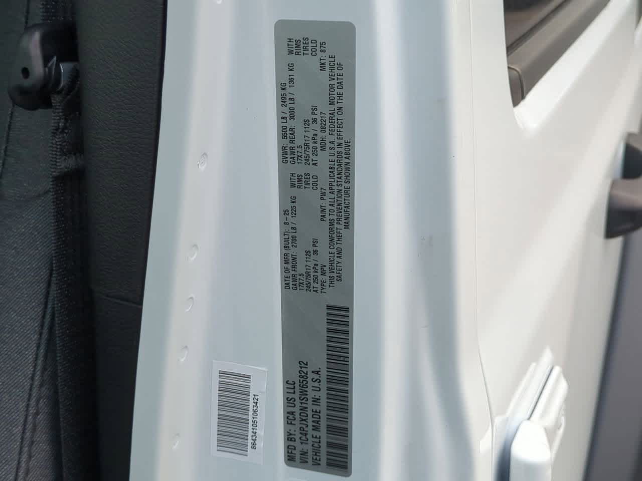 2025 Jeep Wrangler WRANGLER 4-DOOR SPORT