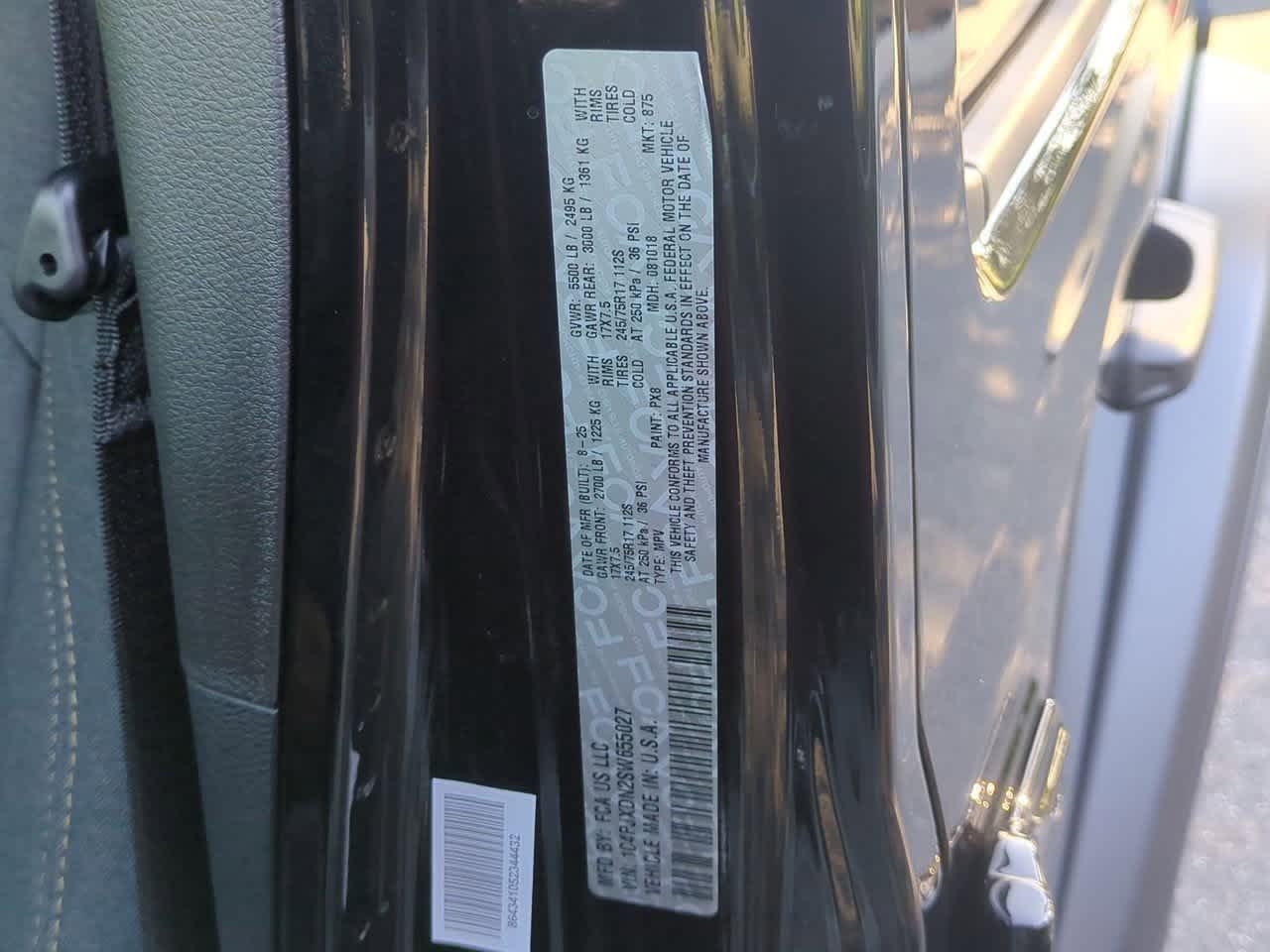 2025 Jeep Wrangler WRANGLER 4-DOOR SPORT