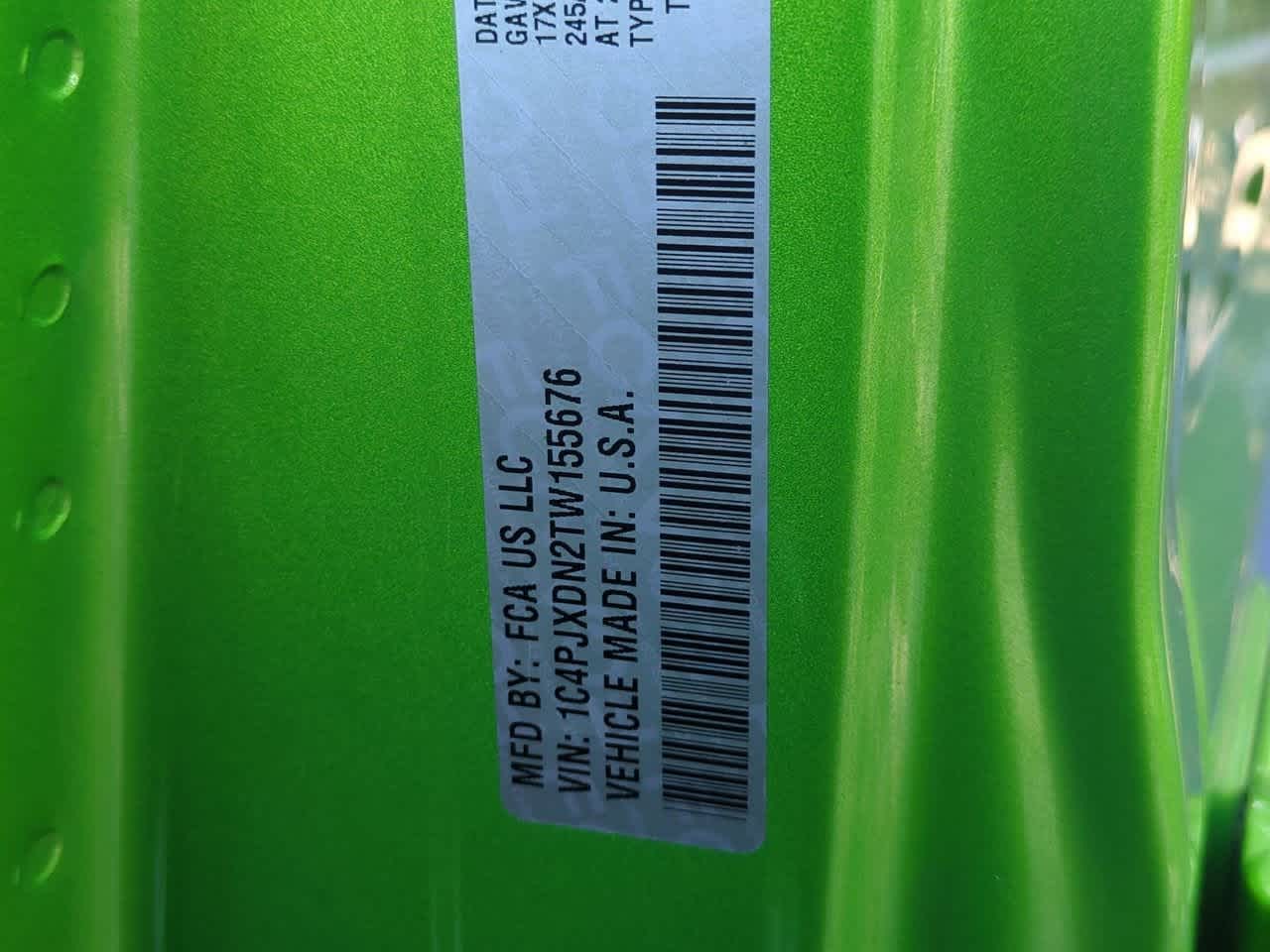 2026 Jeep Wrangler WRANGLER 4-DOOR SPORT