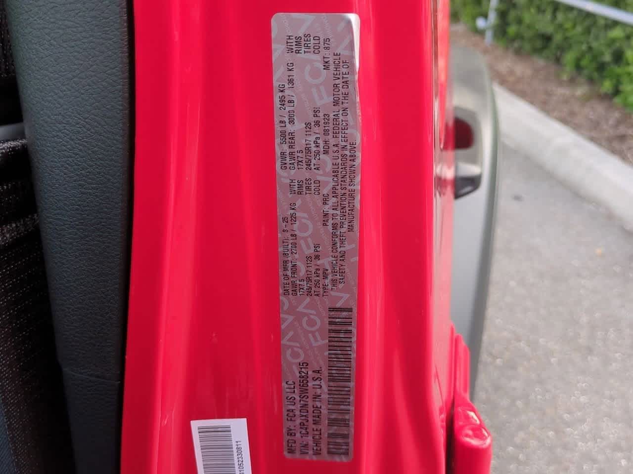 2025 Jeep Wrangler WRANGLER 4-DOOR SPORT