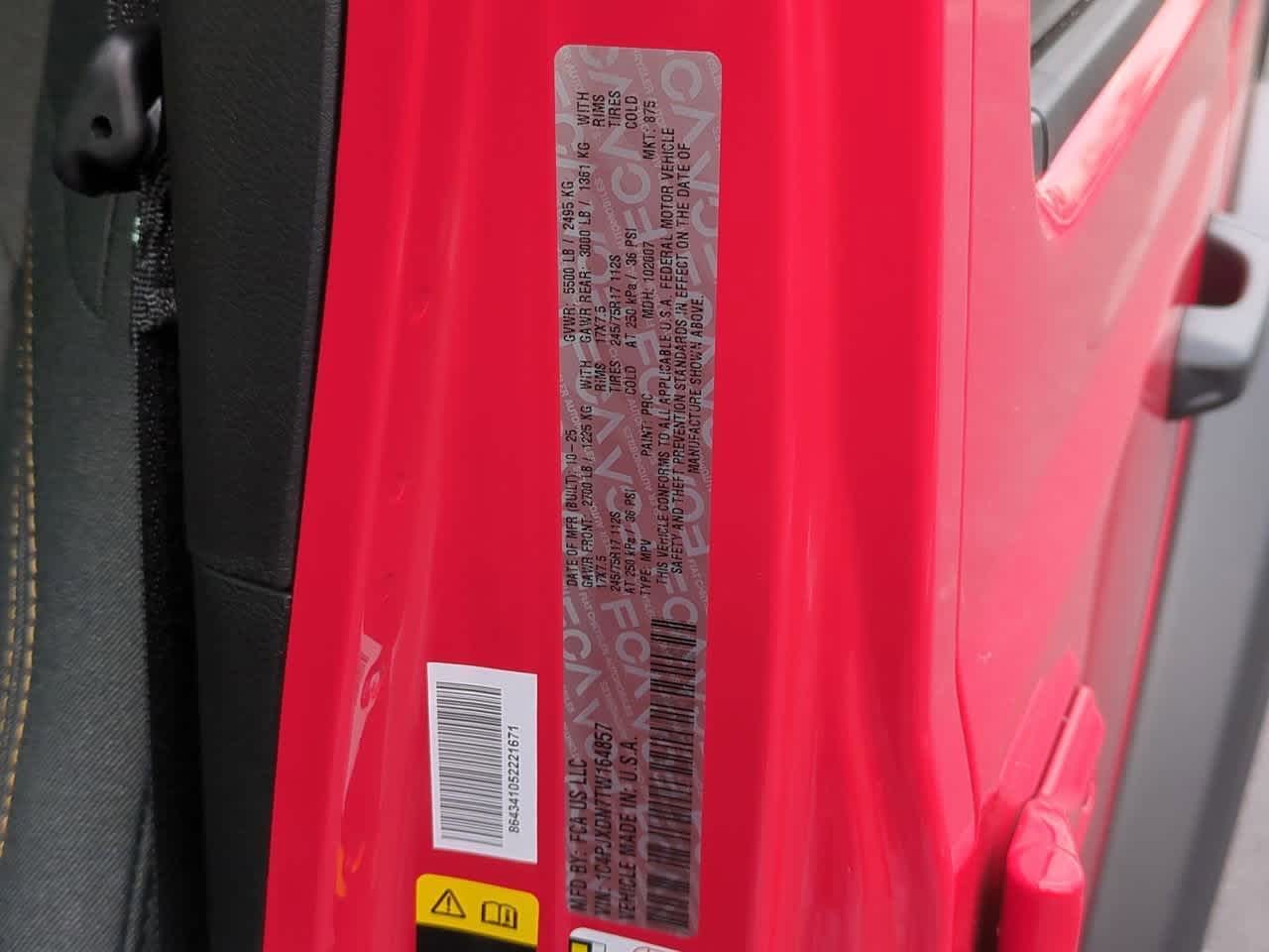 2026 Jeep Wrangler WRANGLER 4-DOOR SPORT