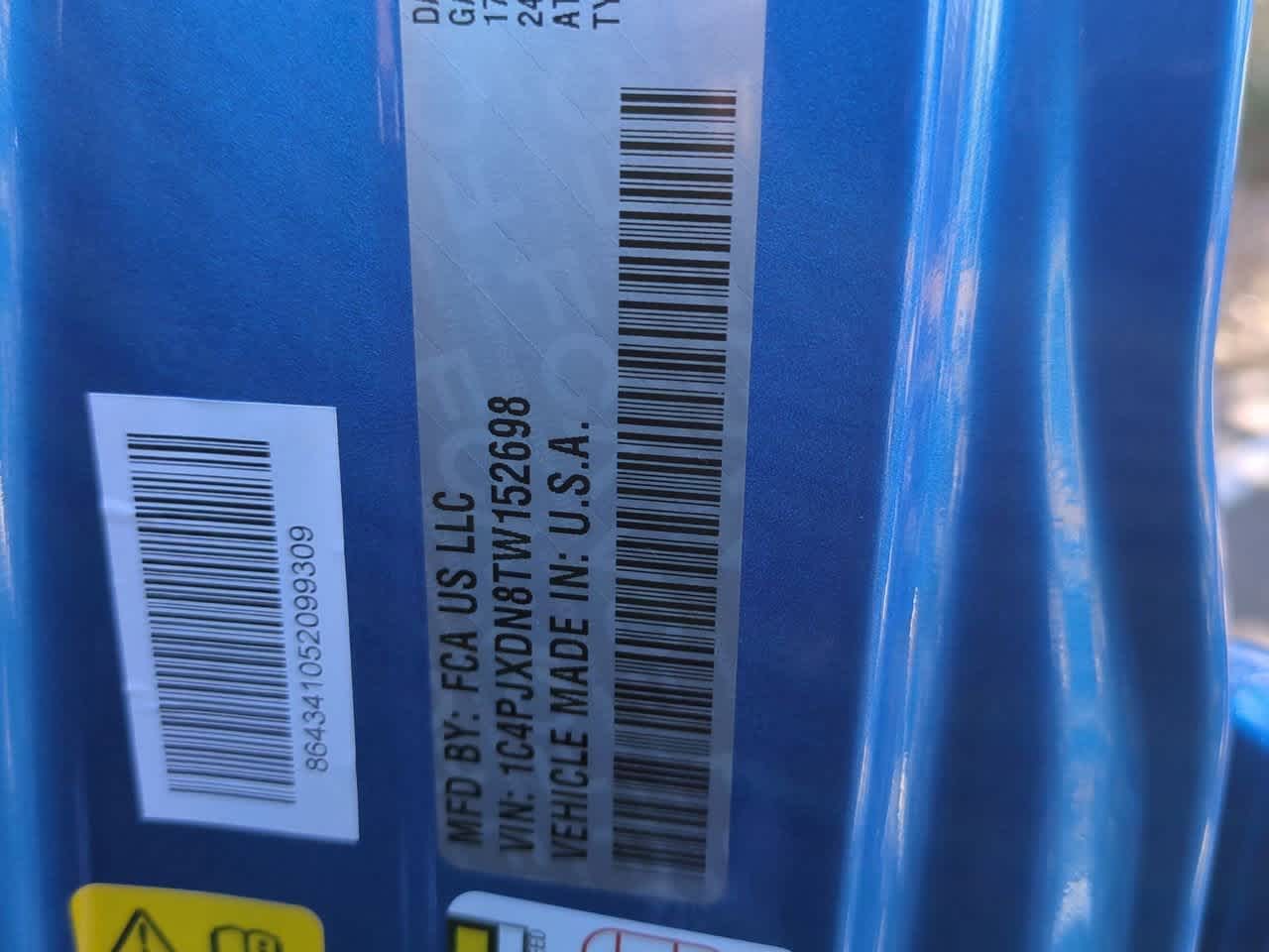 2026 Jeep Wrangler WRANGLER 4-DOOR SPORT