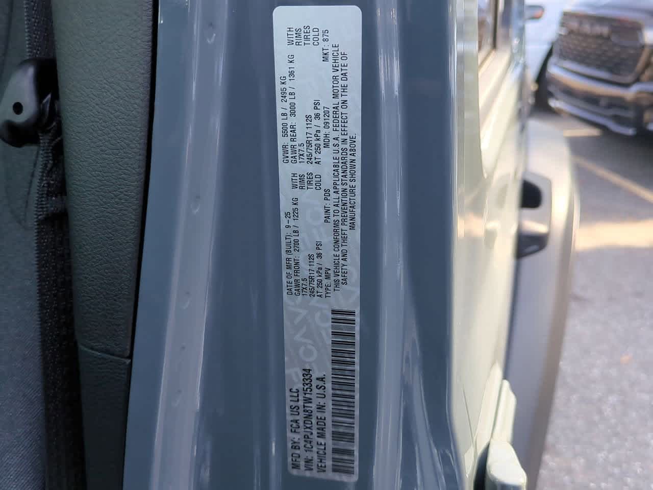 2026 Jeep Wrangler WRANGLER 4-DOOR SPORT