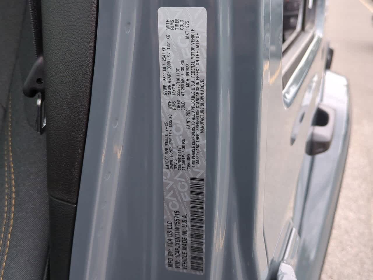 2026 Jeep Wrangler WRANGLER 4-DOOR SAHARA