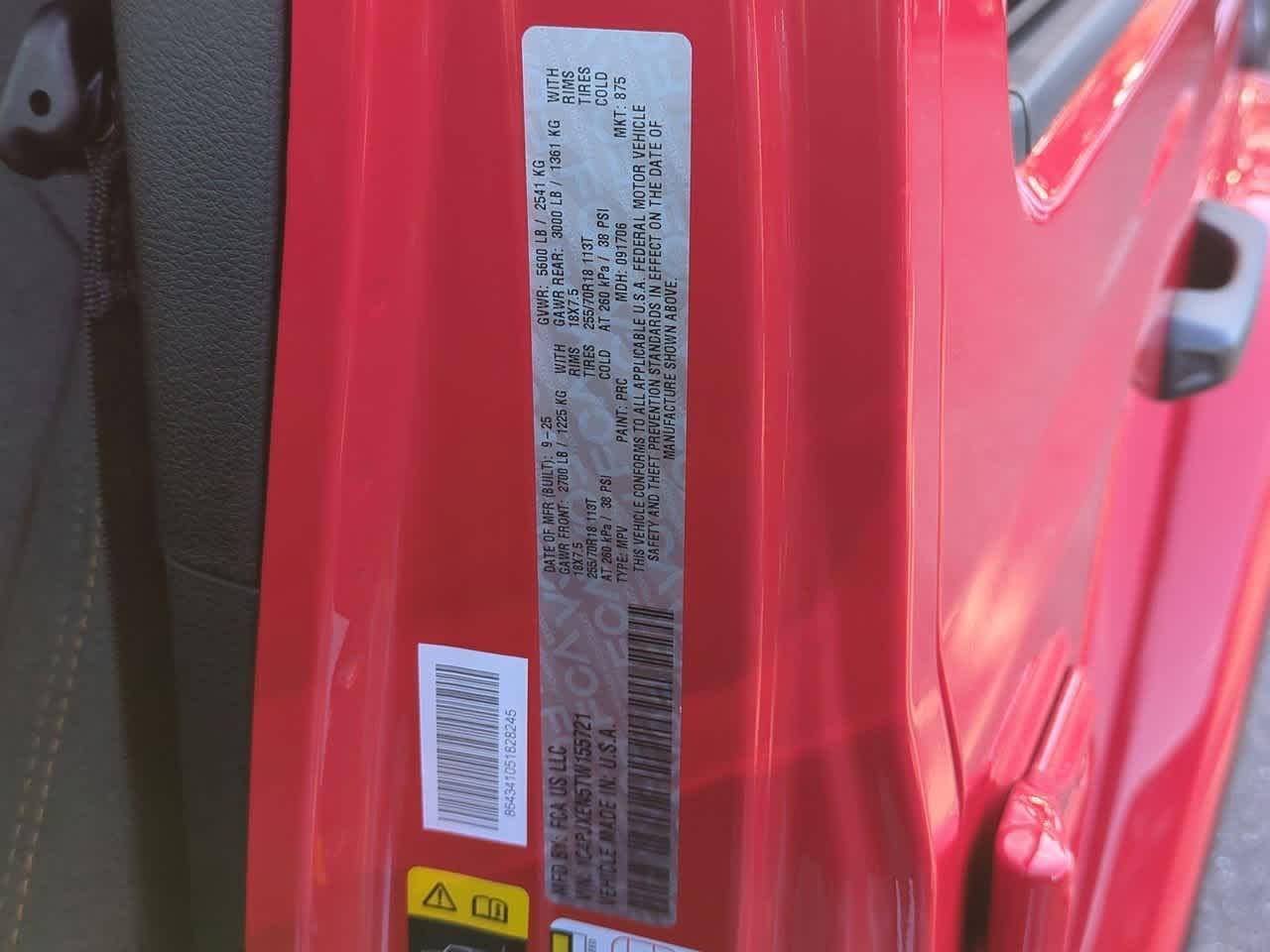 2026 Jeep Wrangler WRANGLER 4-DOOR SAHARA