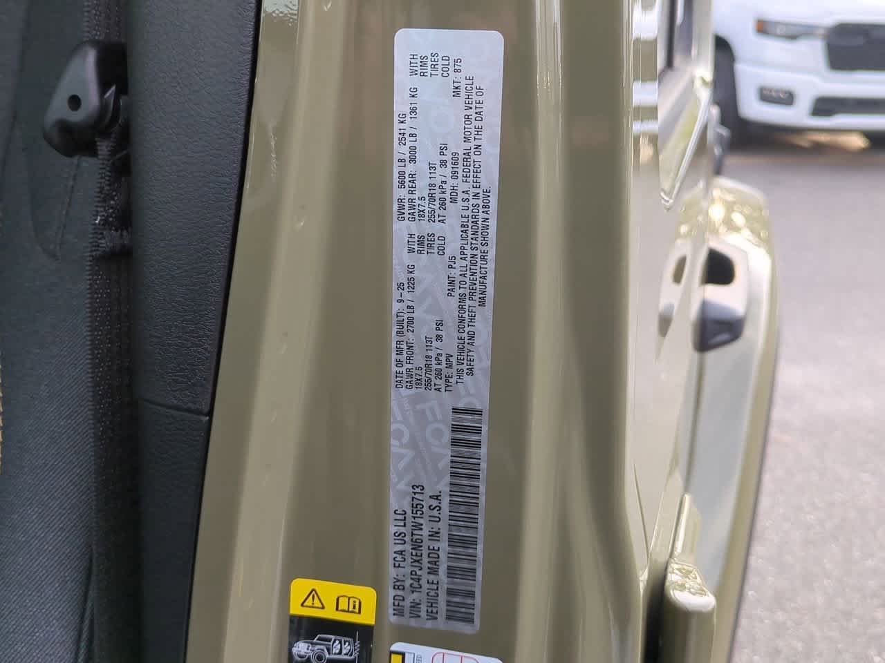 2026 Jeep Wrangler WRANGLER 4-DOOR SAHARA