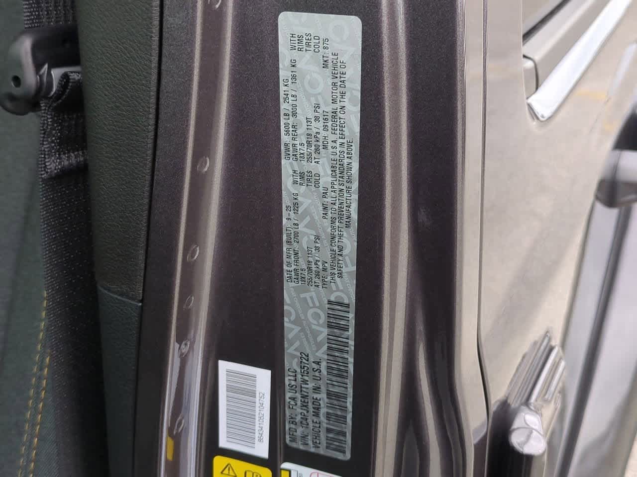 2026 Jeep Wrangler WRANGLER 4-DOOR SAHARA