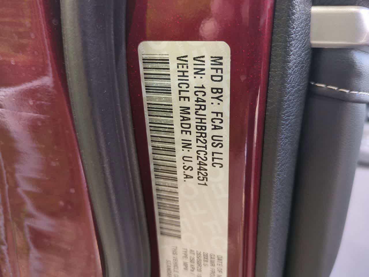 2026 Jeep Grand Cherokee GRAND CHEROKEE LIMITED RESERVE 4X4