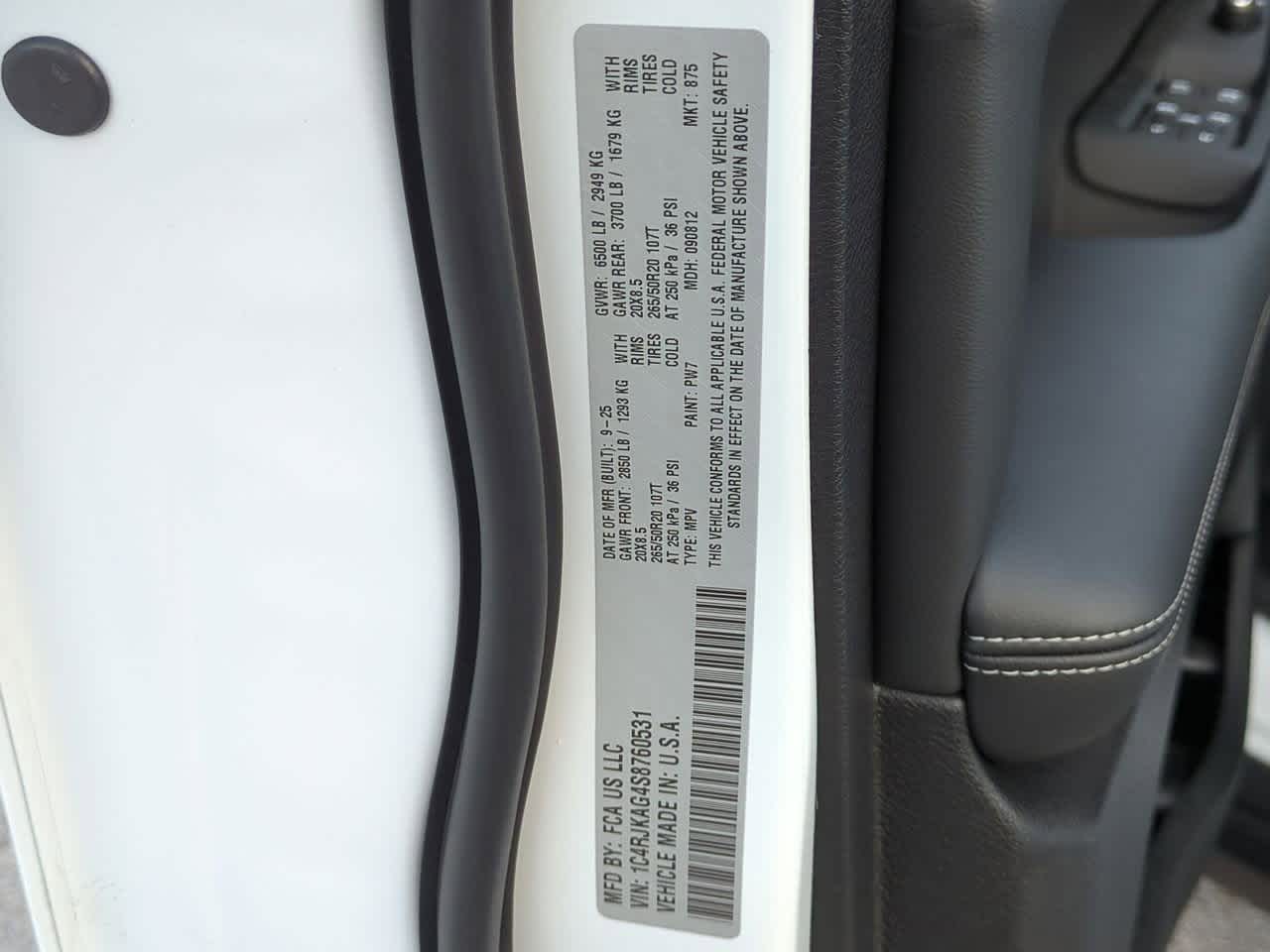 2025 Jeep Grand Cherokee GRAND CHEROKEE L ALTITUDE X 4X4