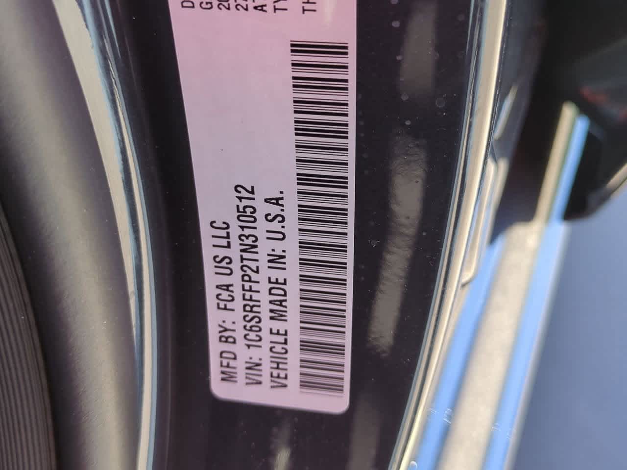 2026 RAM Ram 1500 RAM 1500 BIG HORN CREW CAB 4X4 5'7' BOX