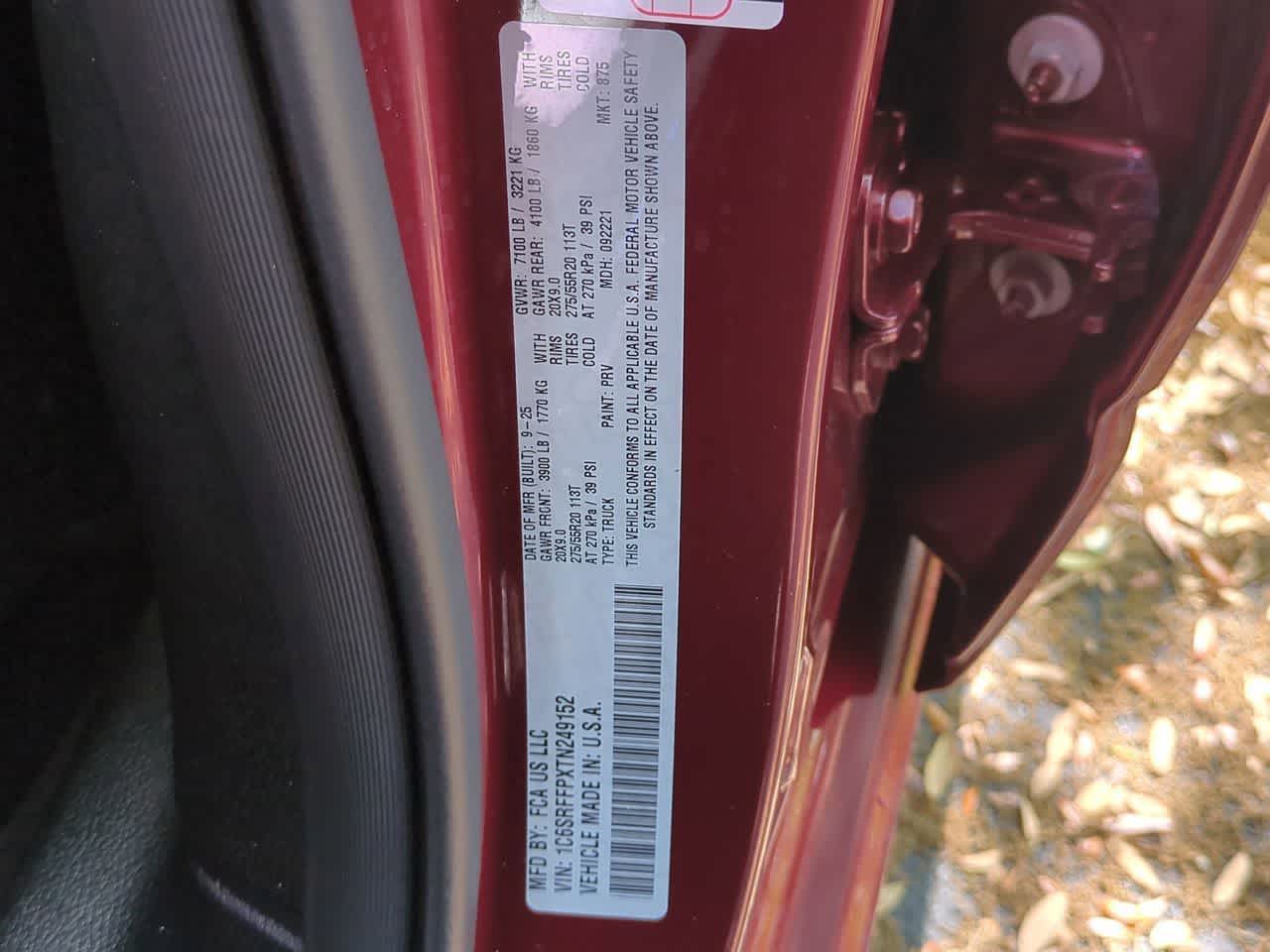 2026 RAM 1500 Big Horn Crew Cab 4x4 5'7' Box