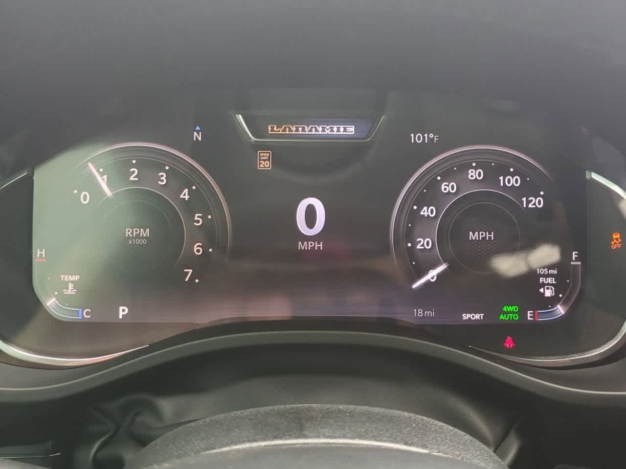 2026 RAM Ram 1500 RAM 1500 LARAMIE CREW CAB 4X4 5'7' BOX