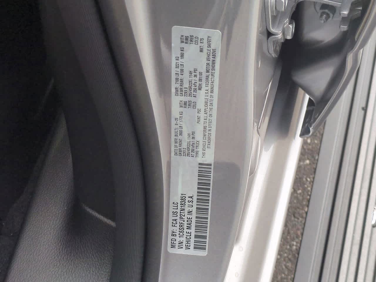 2026 RAM Ram 1500 RAM 1500 LARAMIE CREW CAB 4X4 5'7' BOX