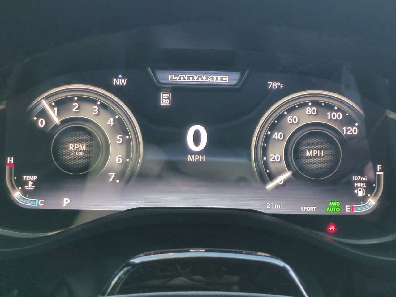 2026 RAM Ram 1500 RAM 1500 LARAMIE CREW CAB 4X4 5'7' BOX