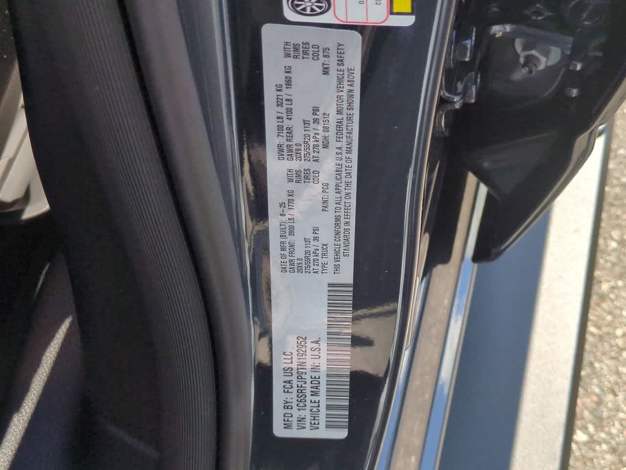 2026 RAM Ram 1500 RAM 1500 LARAMIE CREW CAB 4X4 5'7' BOX