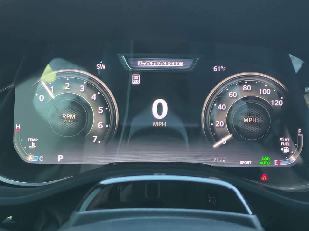 2026 RAM Ram 1500 RAM 1500 LARAMIE CREW CAB 4X4 5'7' BOX