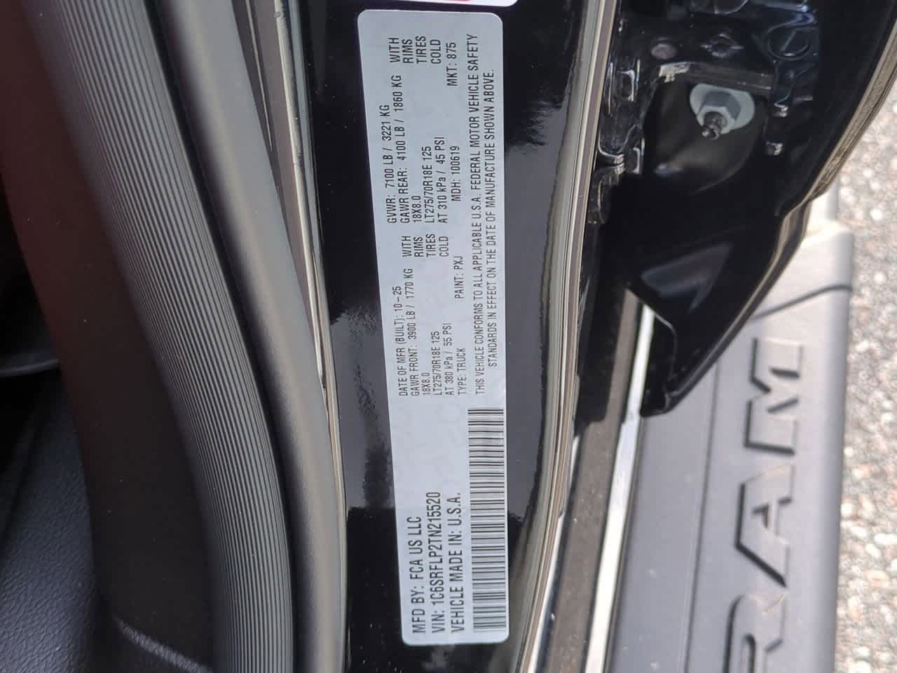 2026 RAM Ram 1500 RAM 1500 REBEL CREW CAB 4X4 5'7' BOX