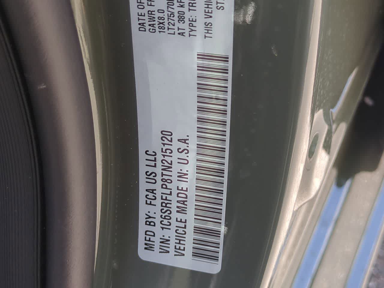 2026 RAM Ram 1500 RAM 1500 REBEL CREW CAB 4X4 5'7' BOX