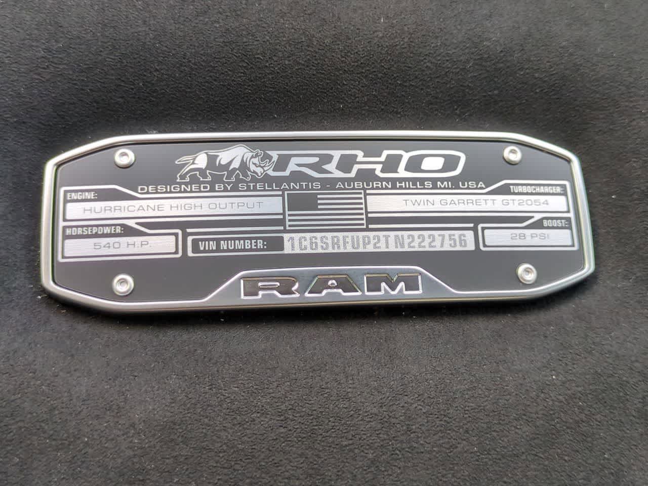 2026 RAM Ram 1500 RAM 1500 RHO CREW CAB 4X4 5'7' BOX