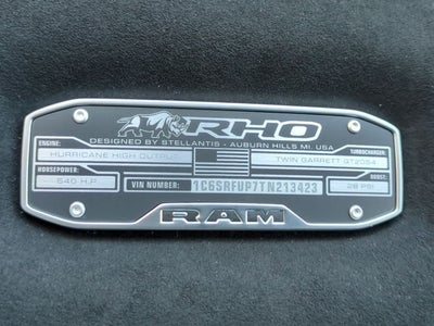 2026 RAM Ram 1500 RAM 1500 RHO CREW CAB 4X4 5'7' BOX