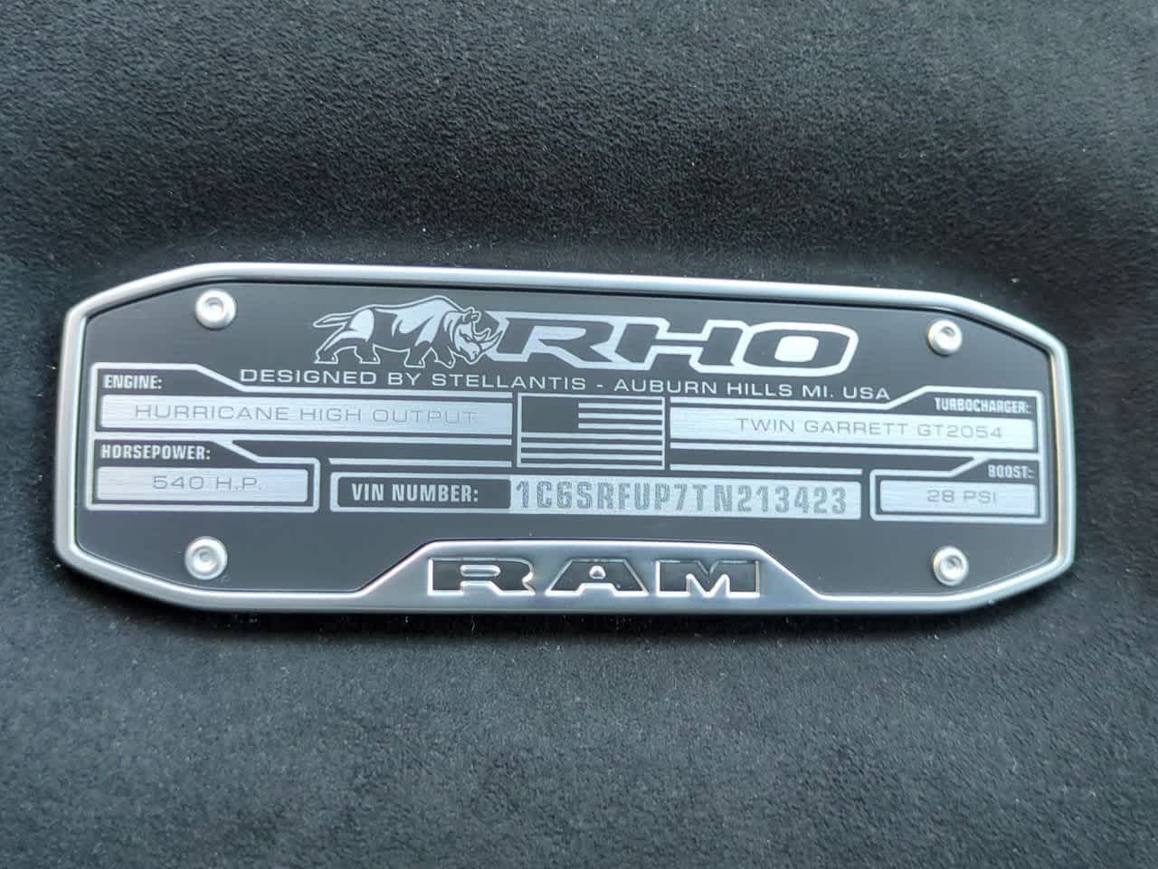 2026 RAM Ram 1500 RAM 1500 RHO CREW CAB 4X4 5'7' BOX