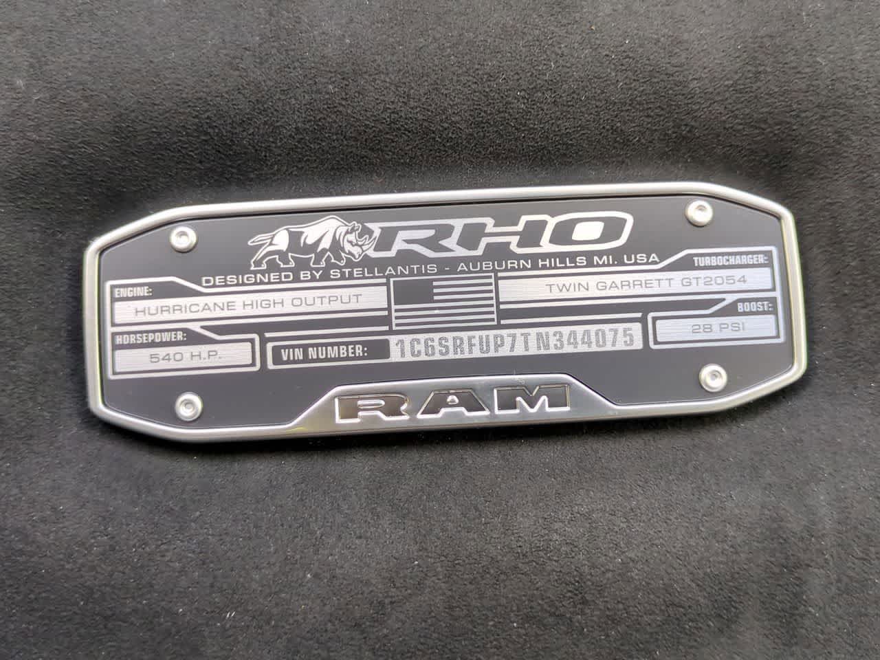 2026 RAM Ram 1500 RAM 1500 RHO CREW CAB 4X4 5'7' BOX