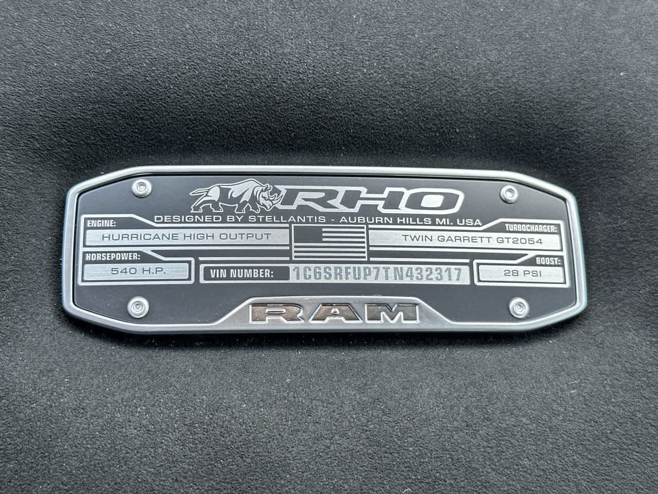 2026 RAM Ram 1500 RAM 1500 RHO CREW CAB 4X4 5'7' BOX