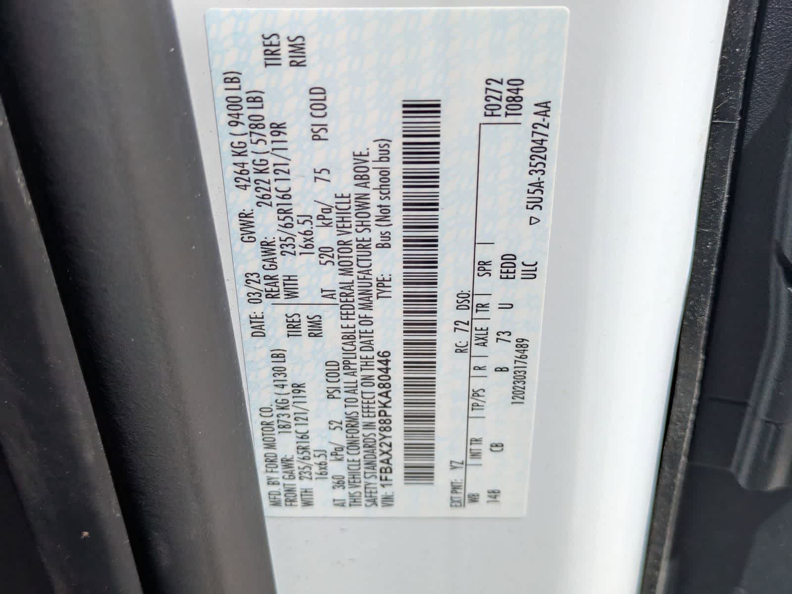 2023 Ford Transit-350 Passenger Van XLT