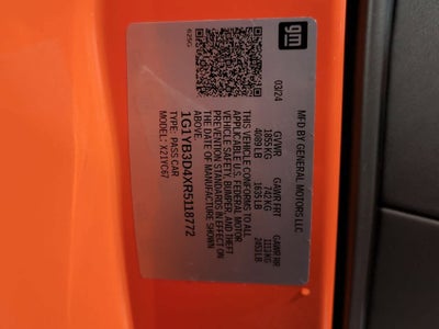 2024 Chevrolet Corvette Stingray RWD Convertible 2LT