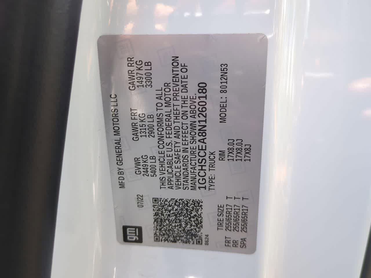 2022 Chevrolet Colorado 2WD Extended Cab Long Box LT