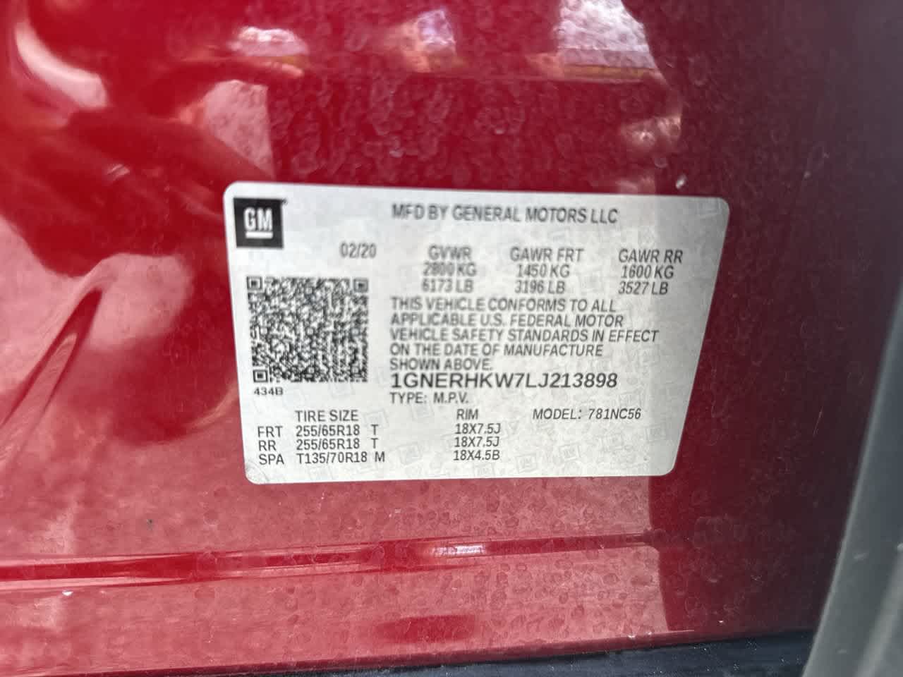 2020 Chevrolet Traverse FWD LT Leather