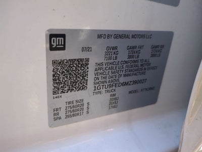 2021 GMC Sierra 1500 4WD Crew Cab Short Box Denali