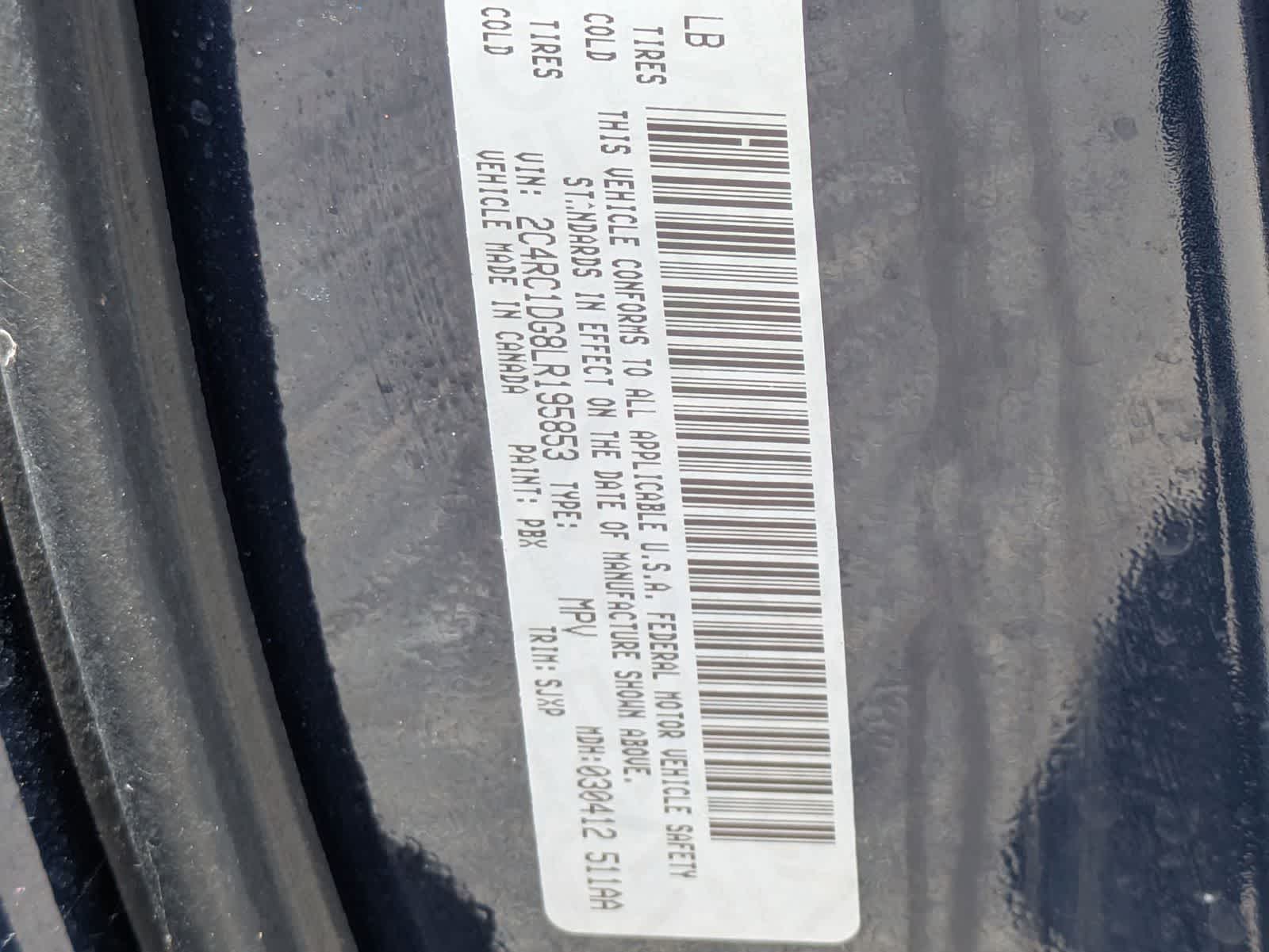 2020 Chrysler Voyager LXI