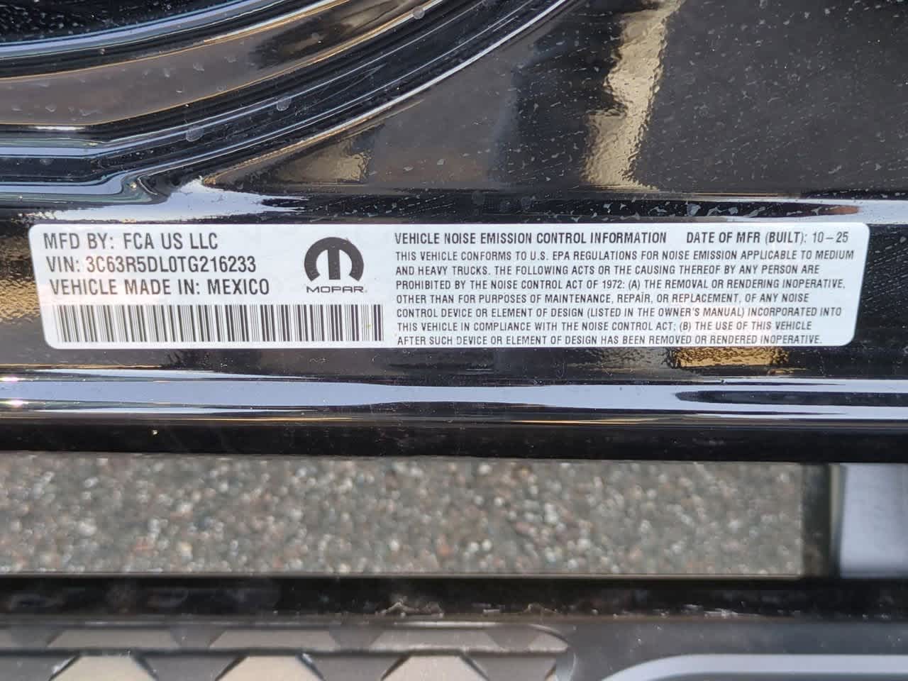 2026 RAM Ram 2500 RAM 2500 BIG HORN CREW CAB 4X4 6'4' BOX