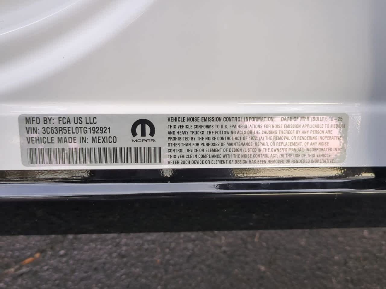 2026 RAM Ram 2500 RAM 2500 REBEL CREW CAB 4X4 6'4' BOX