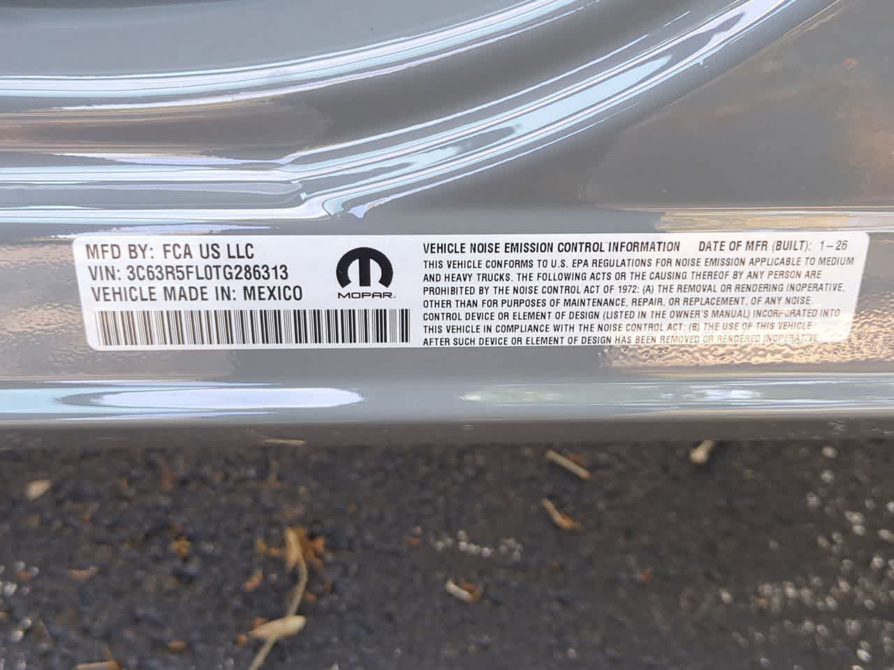 2026 RAM Ram 2500 RAM 2500 LARAMIE CREW CAB 4X4 6'4' BOX