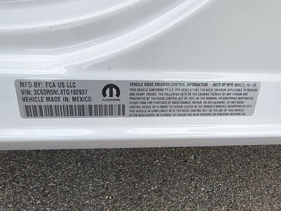 2026 RAM Ram 2500 RAM 2500 LARAMIE MEGA CAB 4X4 6'4' BOX