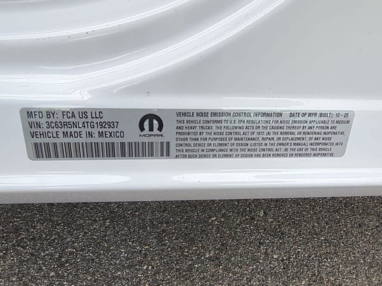 2026 RAM Ram 2500 RAM 2500 LARAMIE MEGA CAB 4X4 6'4' BOX