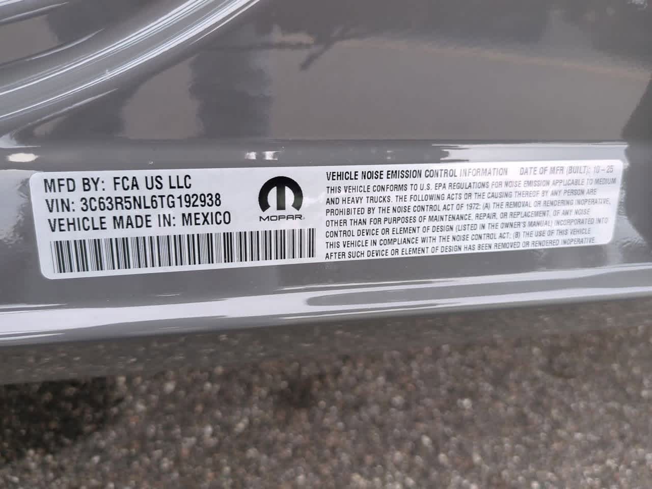 2026 RAM Ram 2500 RAM 2500 LARAMIE MEGA CAB 4X4 6'4' BOX