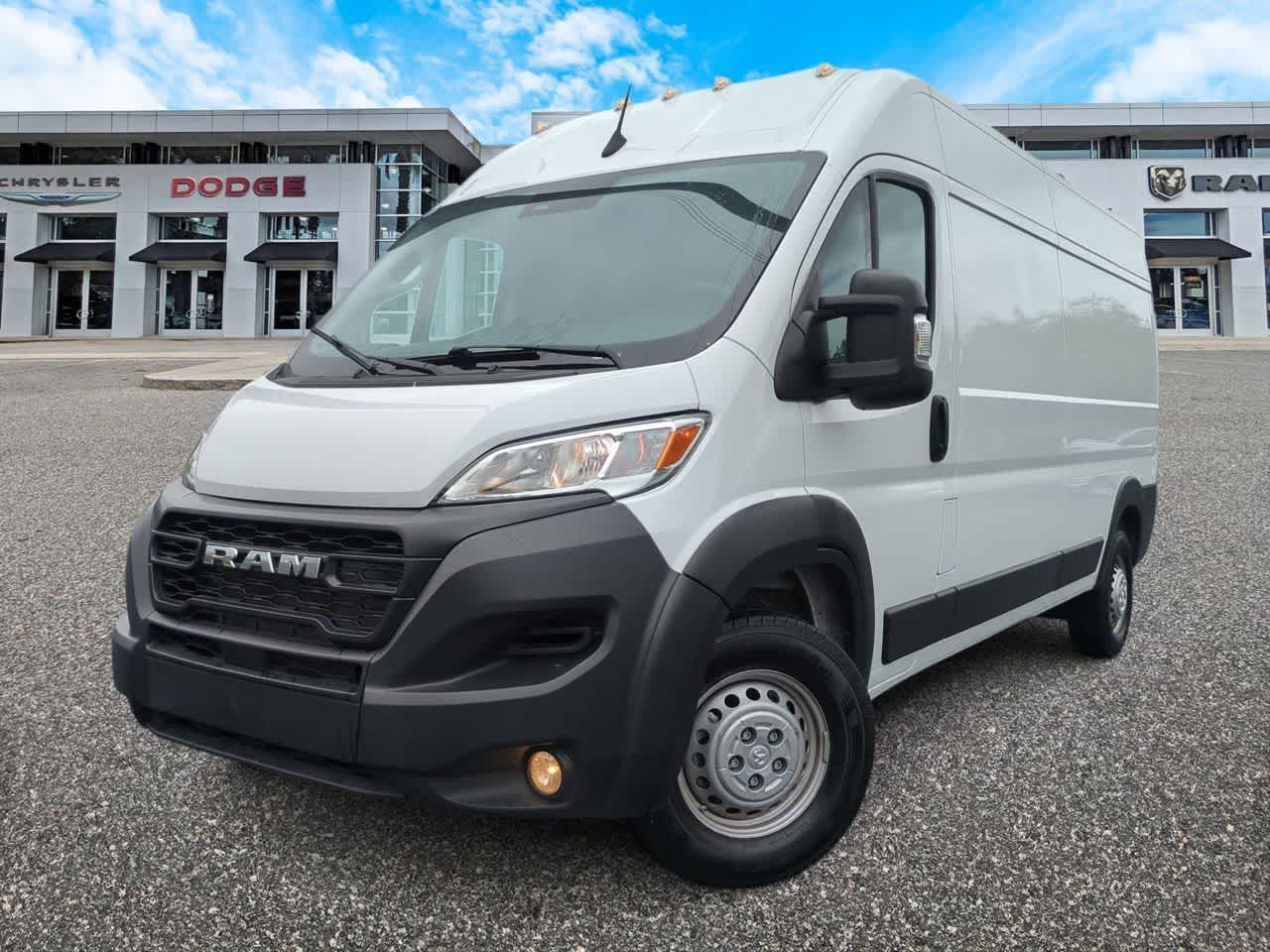 2025 RAM ProMaster 2500 Cargo Van Tradesman High Roof 159' WB w/Pass Seat