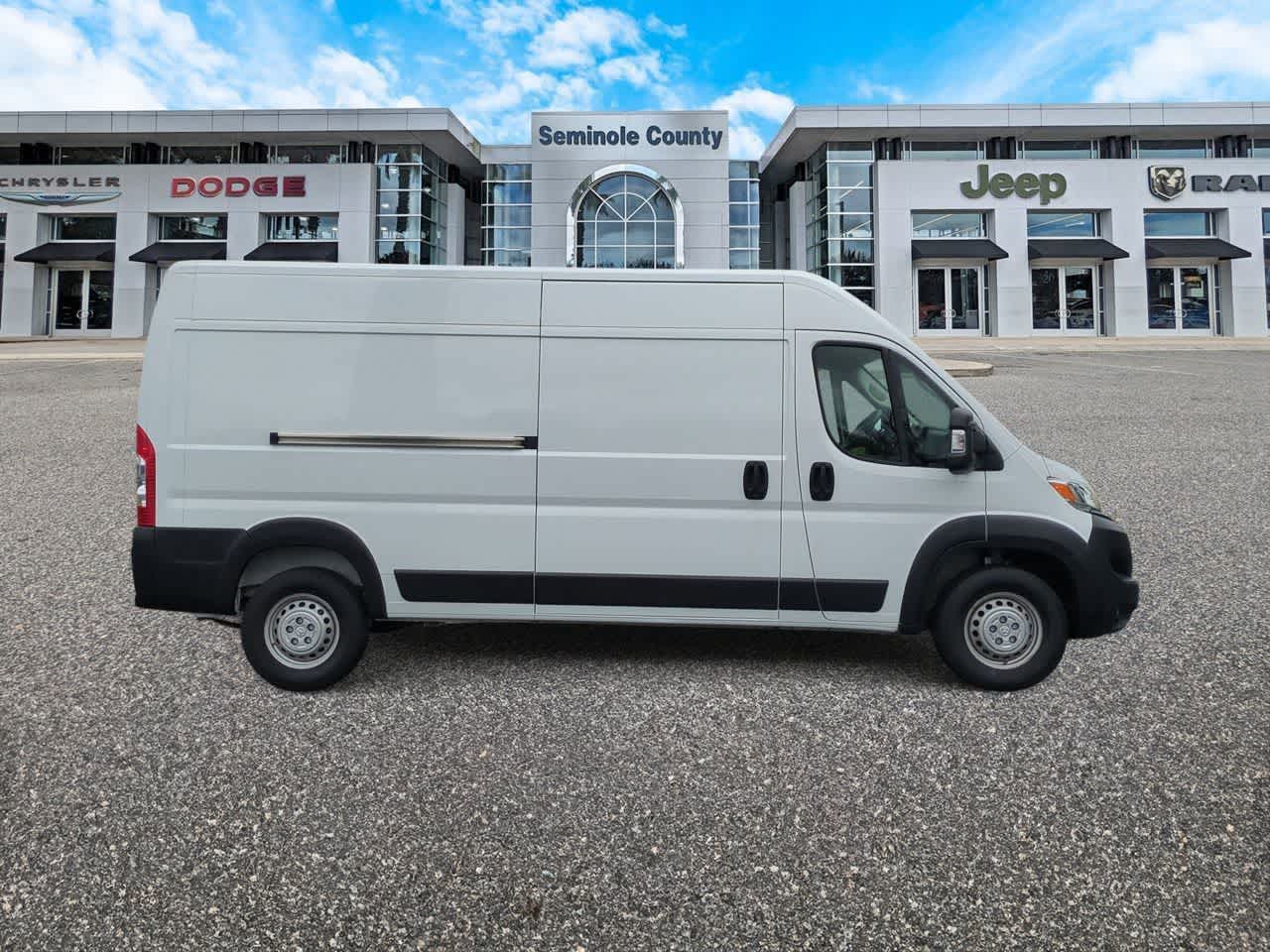 2025 RAM ProMaster 2500 Cargo Van Tradesman High Roof 159' WB w/Pass Seat