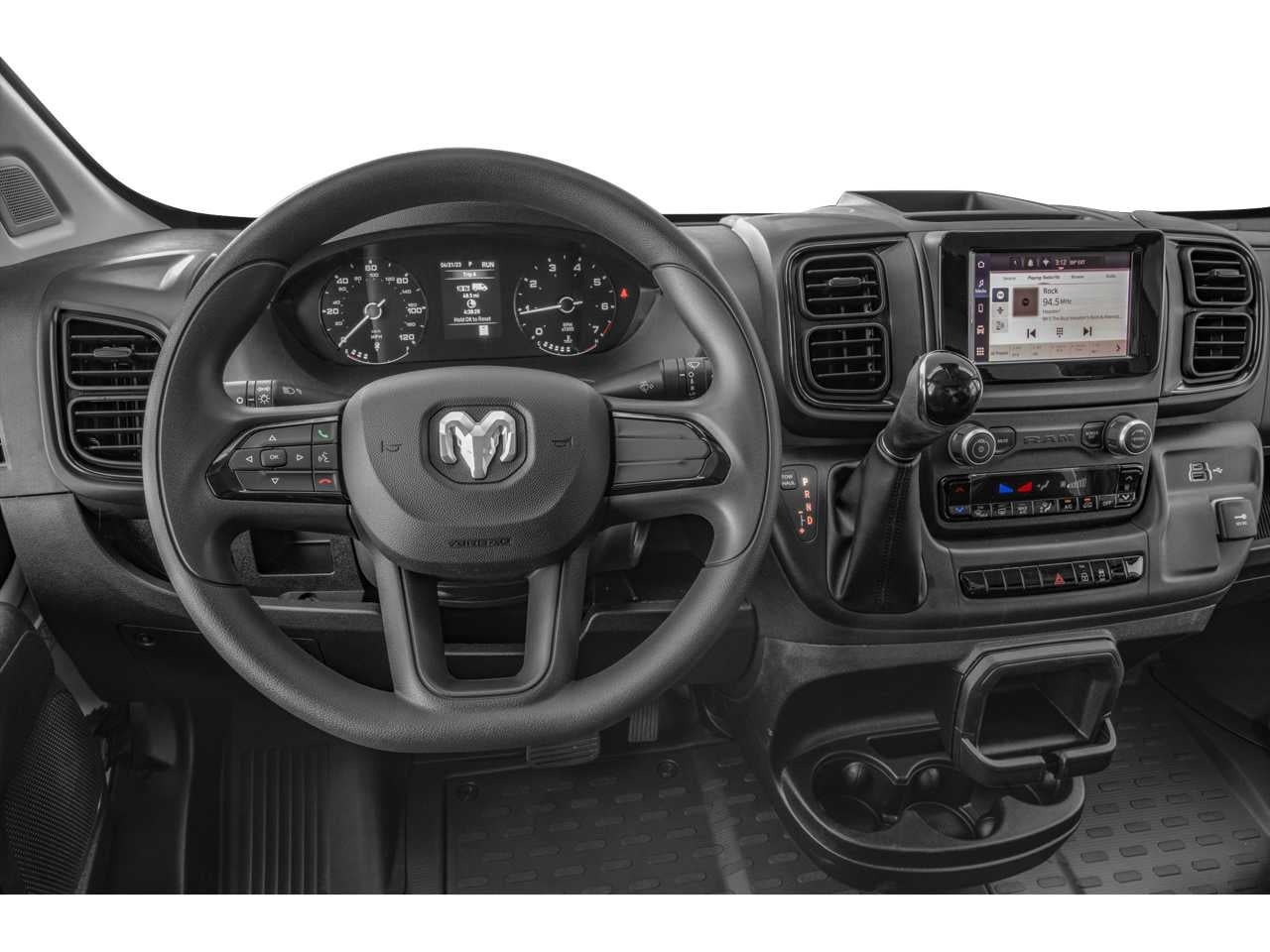 2025 RAM ProMaster 2500 Cargo Van Tradesman Low Roof 136' WB w/Pass Seat
