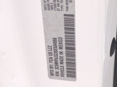 2025 RAM ProMaster 3500 Cargo Van Tradesman High Roof 159' WB EXT