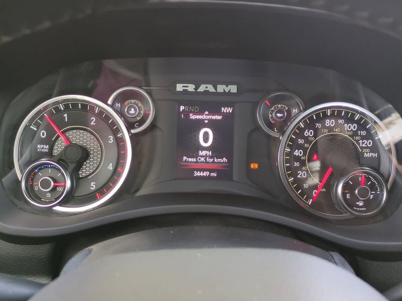 2024 RAM 2500 Big Horn Crew Cab 4x4 6'4' Box