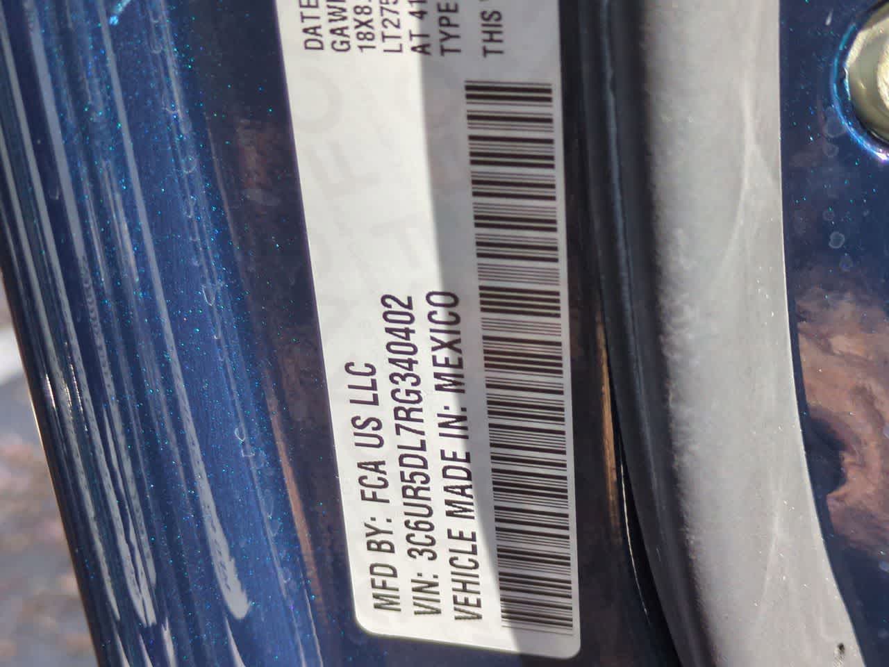 2024 RAM 2500 Big Horn Crew Cab 4x4 6'4' Box