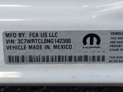 2022 RAM 3500 Chassis Tradesman/SLT/Laramie/Limited